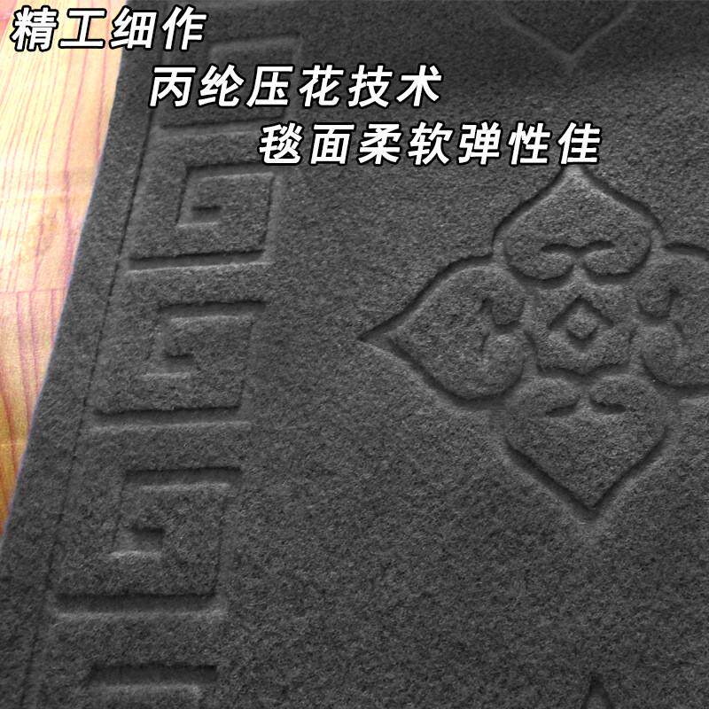 批发酒店绒压花pvc防滑楼梯垫绒面走廊拉舞台婚庆红地毯垫可裁剪