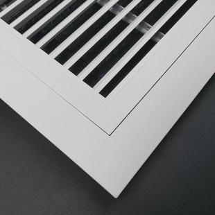 定制铝合金可开式回风小叶出风口厕所门浴室百叶窗进风口百叶窗