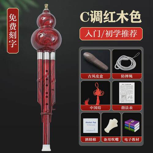 c调葫芦丝初学者儿童民族降b调小学生用专业演奏型胡芦丝乐器成人