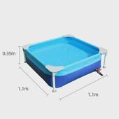 大型支架游泳池户外水上乐园成人加厚移动野外训练帆布泳池蓄水池