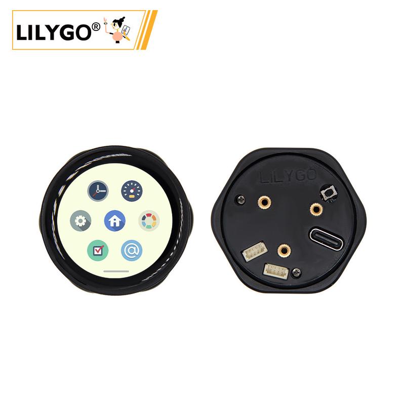 LILYGO® T-Encoder-Pro ESP32-S3旋转编码器带1.2英寸触摸显示屏