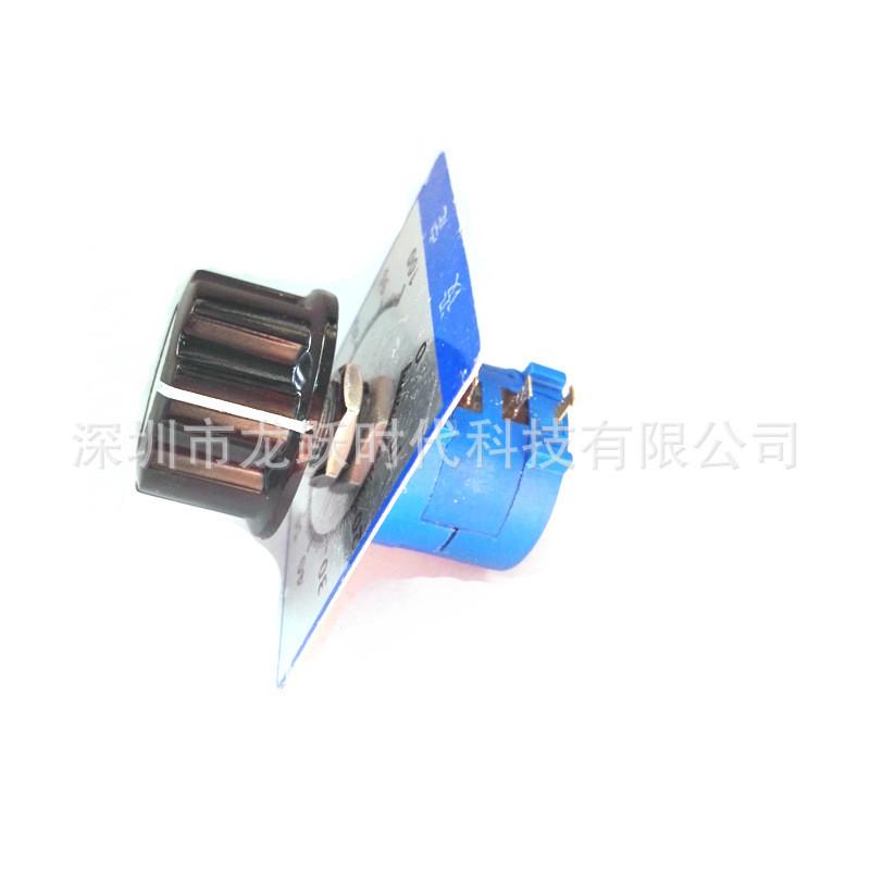 电机调速器帽多圈可调电位器3590s配0-100数字方形刻度片旋钮进口