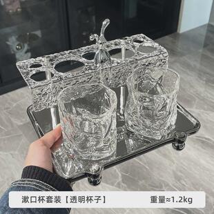 轻奢牙刷架子洗漱杯置物架卫生间台面漱口杯套装刷牙杯牙缸收纳架