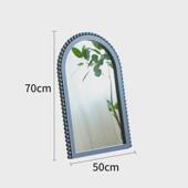 法式 拱形全身镜卧室落地镜女生卧室试衣镜壁挂穿衣镜 钢化玻璃