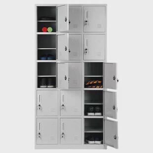 二斗矮柜文件柜阳台工具带锁家用抽屉柜铁皮柜储物柜打印机小柜子