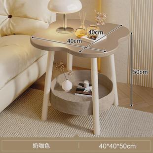 床头柜简约现代卧室小型置物架家用沙发移动边几迷你桌子