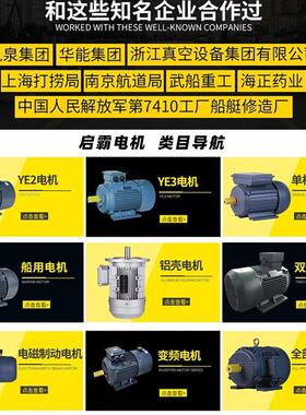 308v三相异步极调速电动机yvf2/4交流1.5/2.2/3/4/7.5kw变频电机