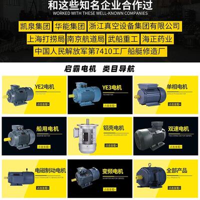 308V三相异步交流调速电动机YVF2/4极1.5/2.2/3/4/7.5kw变频电机