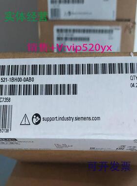 现货供应西门子DI32/16x24VDC数字模块6ES7521-1BL00/1BH00/7EH00