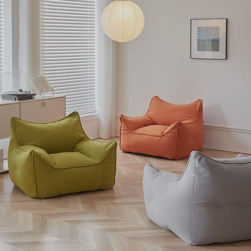 热销哲博家居小怪兽豆袋榻榻米懒人沙发设计单人阳台休闲简约轻奢