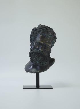 欧式雕像树脂人物摆件家居客厅样板房家居古典艺术人物装饰品