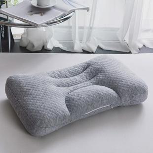 成人c型分区pe软管棉可水洗空心管枕芯针织枕枕头软管颗粒填充