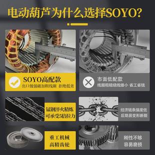 环链电动葫芦链条吊机10吊机起重葫芦电动吊车行车吨380v