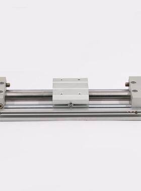 rmt无偶气缸带滑导轨道cy1s15/20/25/32-100/200磁杆式长行程mru