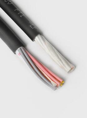 胜牌UL2464-24号3芯11/0.16TS镀锡铜丝多芯护套线外径：4.0MM