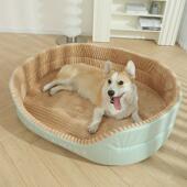 狗窝四季 柯基狗狗睡垫大狗垫子夏天 通用大型犬金毛狗床狗屋狗夏季