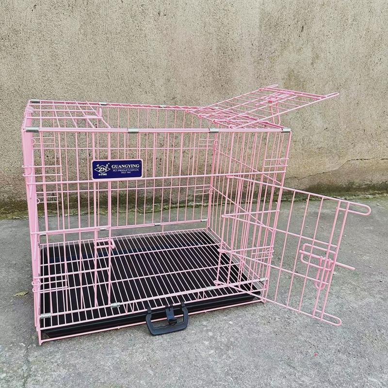 中盈经典折叠经济适用家用笼铁丝狗笼小中大型犬型笼子宠物笼