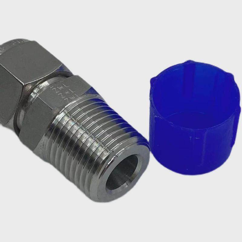 议价PARKER A-LOK 8MSC8N-316 1/2卡套转1/2NPT直通接头