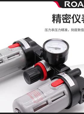 亚德客型油水分离器空气过滤器BC2000-4000-3000三联件气源处理器