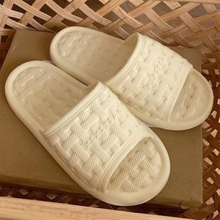 外防臭 外2025拖鞋 半包头中底男鞋 男女士布鞋 家用休闲旅游新款