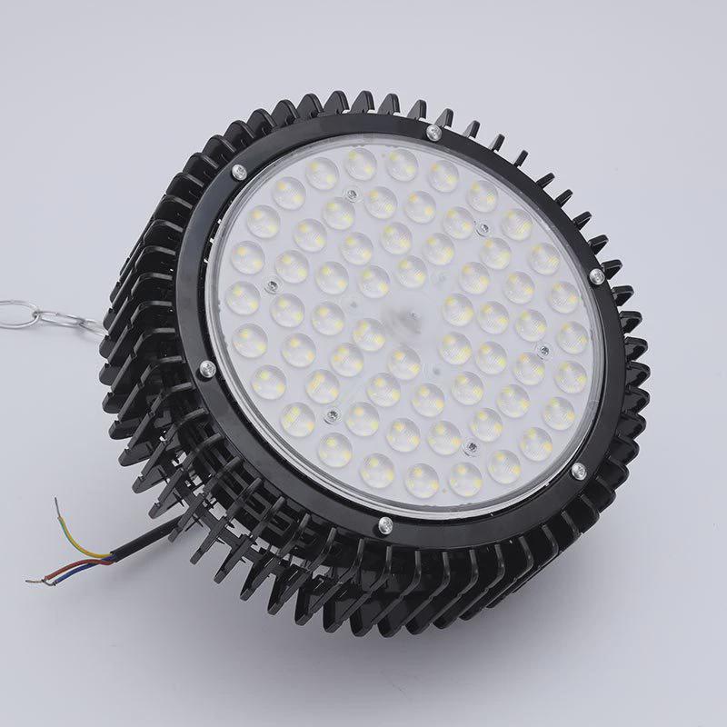 鳍片工矿灯防水led厂房灯超亮100w150w200w工厂灯工业仓库吊灯