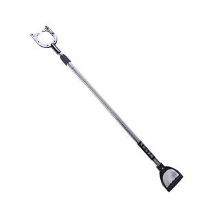 防暴钢叉颈叉加强型铁脚叉抓捕器带锁抓捕叉校园安保防护器材