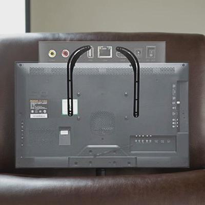 音响架子支架壁挂吊架无需打孔音箱挂架电视机soundbar回音壁挂架