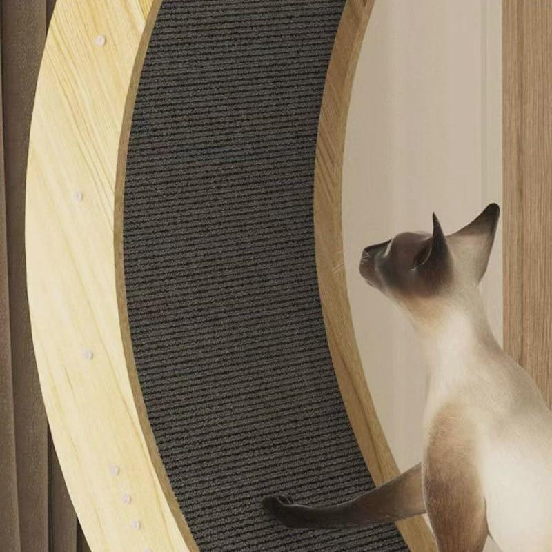 宠物猫咪跑步机静音滚轮纤维板健身运动跑猫轮猫爬架转轮猫跑步