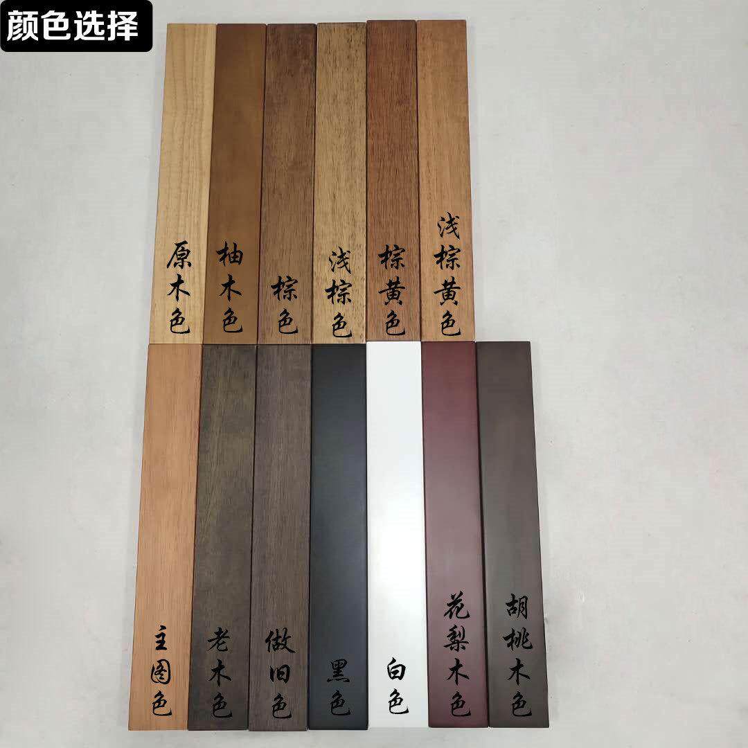 特厚不锈钢包边实木酒店大门拉手木门仿古玻璃门把手高端中式拉手