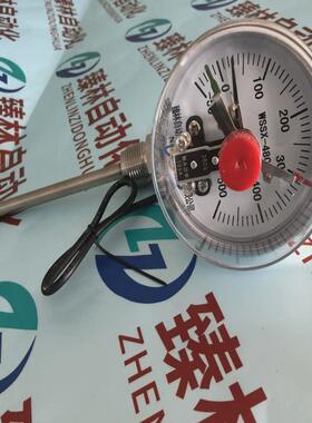 型wssx-305轴向型电接点双金属温度计wssy-511