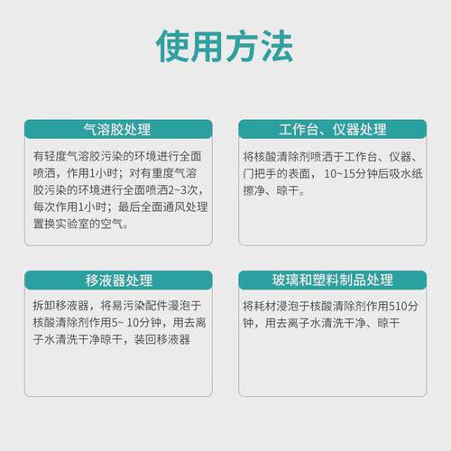 比克曼生物实验室清除剂pcr实验室仪器耗材气溶胶污染清除核酸用