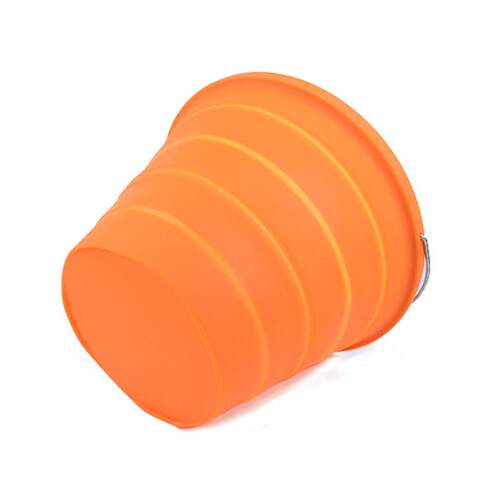 大号硅胶折叠桶桶金属提手消防户外便携钓鱼桶10升车载洗车加厚