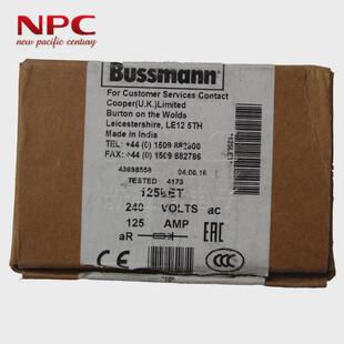 热销BUSSMANN快速熔断器BS88系列100LET100A240V陶瓷保险丝