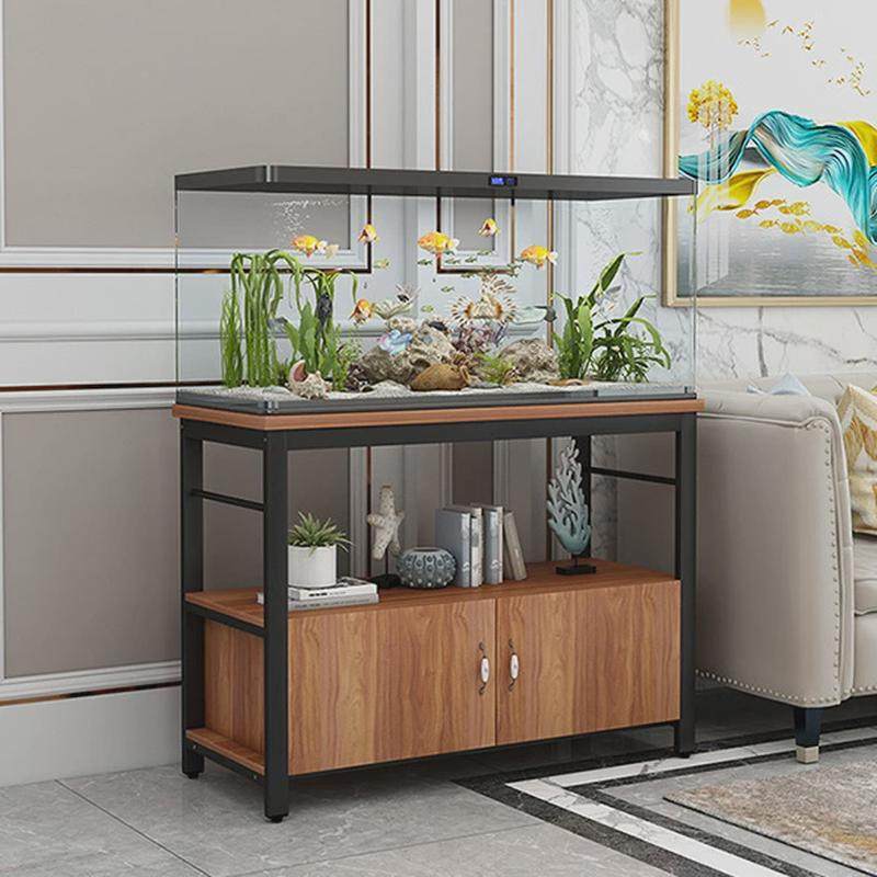 鱼缸底柜鱼缸柜鱼缸架金属家用客厅简约储物柜水族箱小型鱼缸底座,宠物/宠物食品及用品,桌面缸,淘宝优惠券,粉丝福利购,淘宝优惠卷