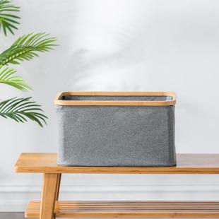 家居桌面北欧风格 衣服杂物收纳筐布艺脏衣篮整理储物篮子置物篮