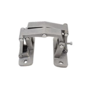 铰链二维180石材合页door可调不锈钢消防门铰荷叶重型管井门合页