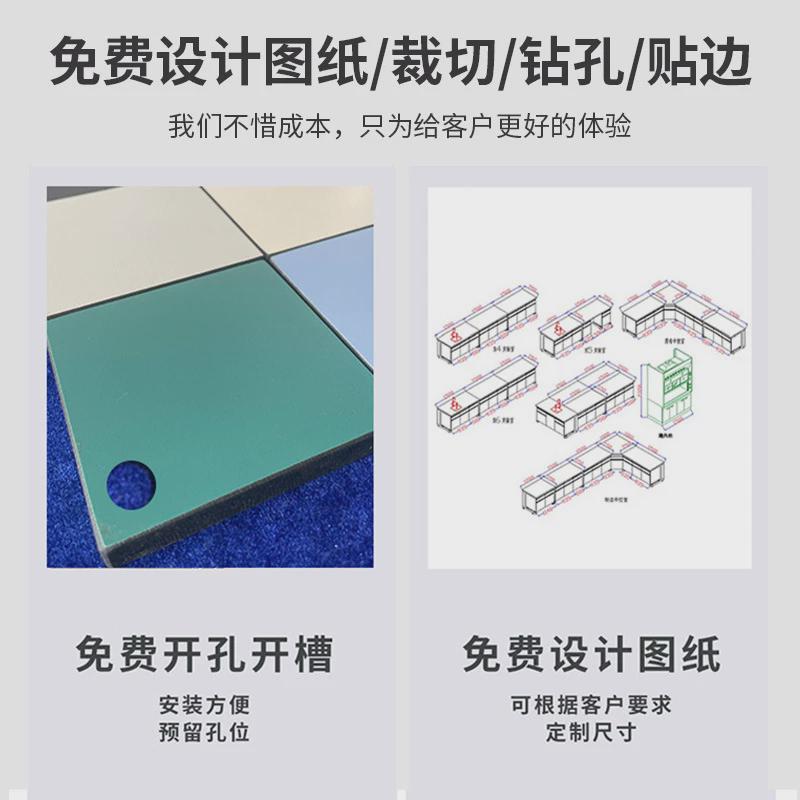 实验室实芯理化板台面钢木实验台面板实验桌设备工作台环氧树脂板