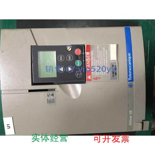 现货供应施耐德atv58pu29N4变频器出售，成色好，实价议价