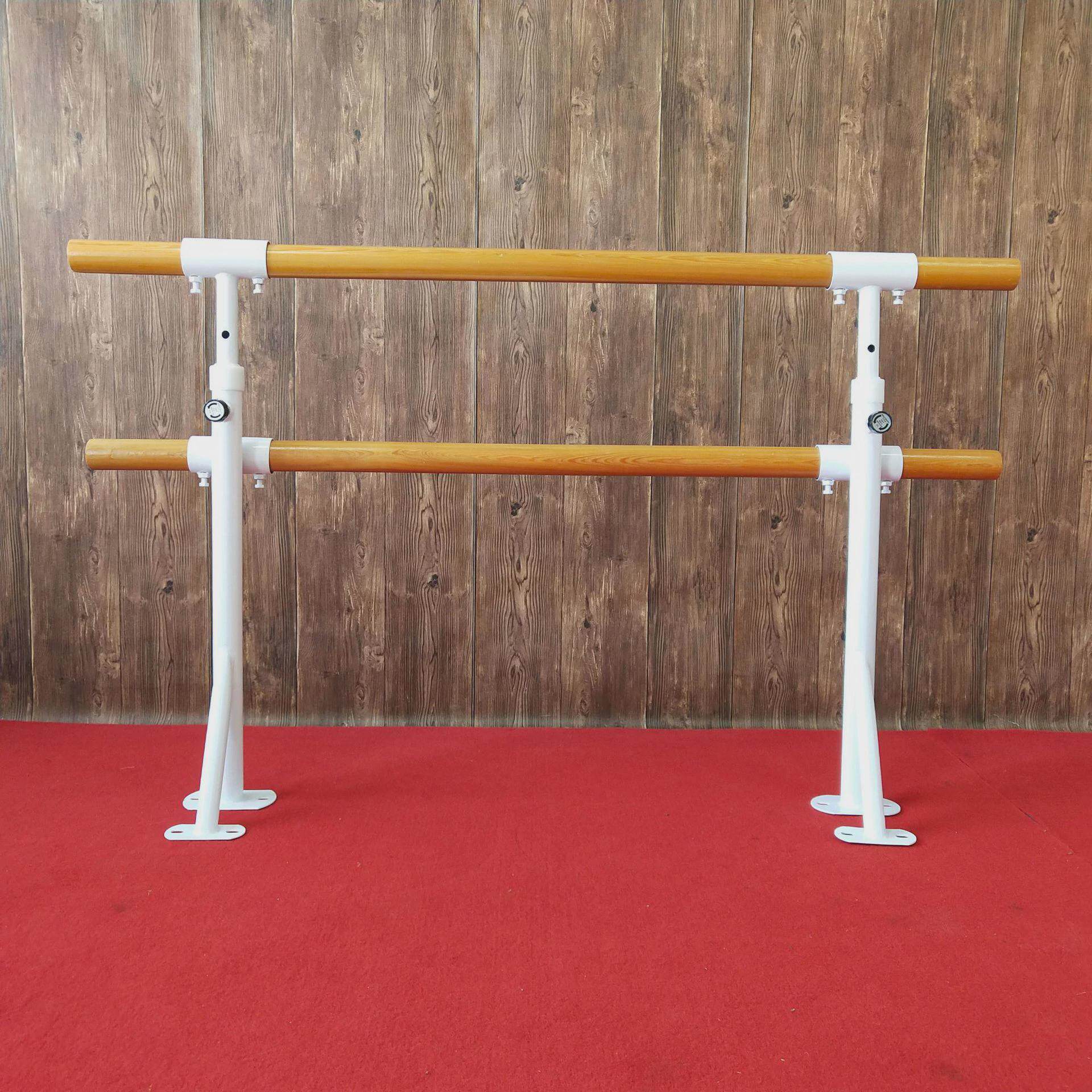 落地固定舞蹈把杆墙壁固定式舞蹈房儿童练功把杆升降可调节式把杆