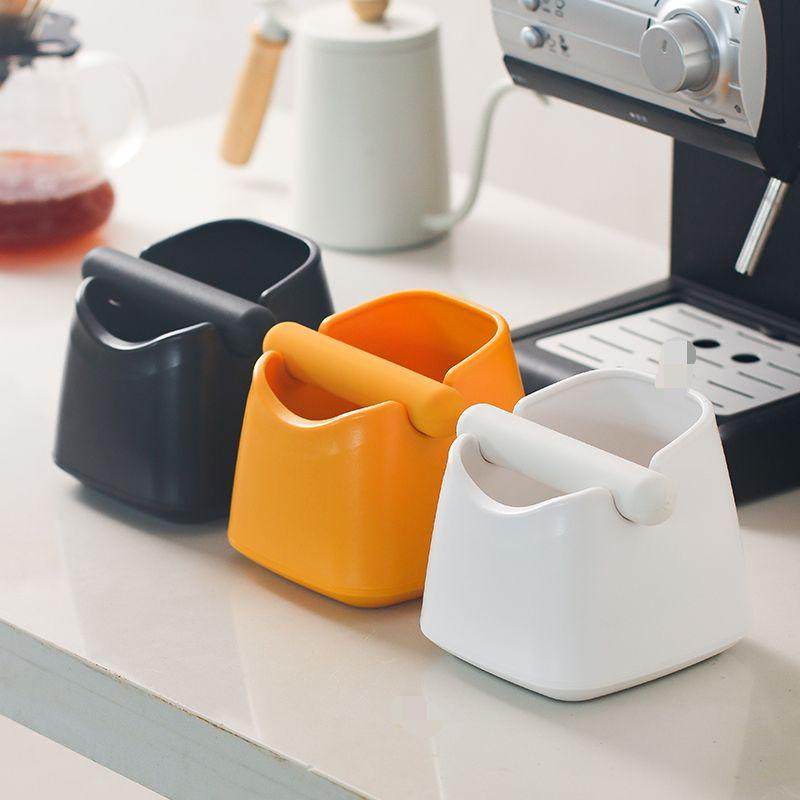 咖啡渣桶家用吧台意式咖啡机废粉渣敲渣桶渣盒咖啡用具粉渣桶加厚