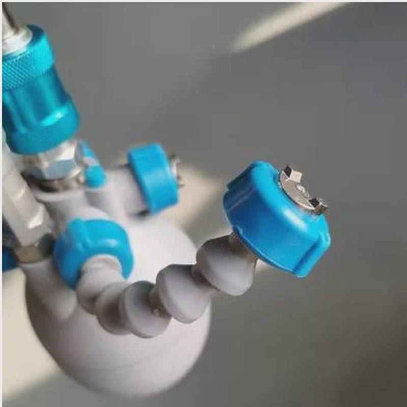 二流体干雾加湿器进水过滤器防止喷嘴堵塞万向转接头转换喷雾角度