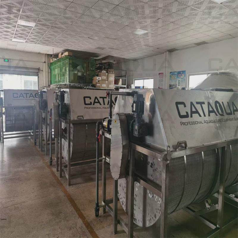 崇睿滚筒械微滤机水产养殖源水尾水机转鼓过滤器鱼虾自动微滤器