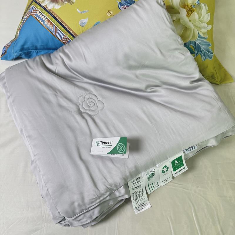9n100支莱赛尔天丝夏凉被凉感被可机水洗空调被薄款被子夏被