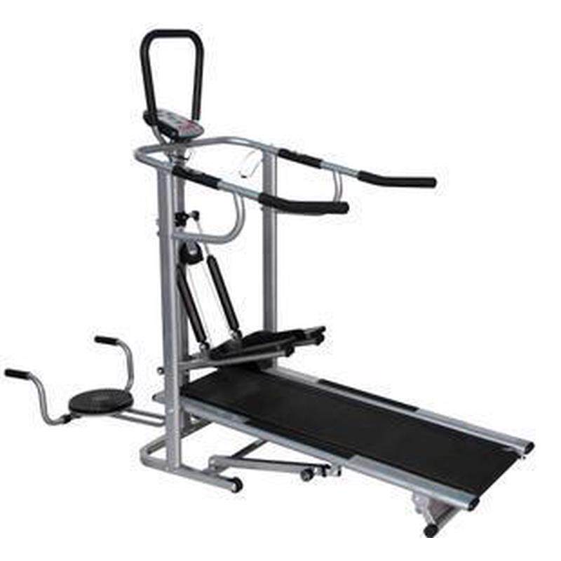 a多功能跑步机折叠机械扭腰踏步机4功能俯卧撑跑步机