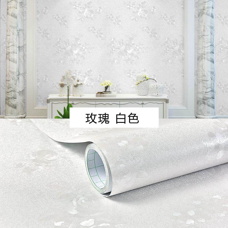 防潮加厚欧式卧室客厅贴纸防水墙纸自粘简约壁纸背景墙翻新自贴