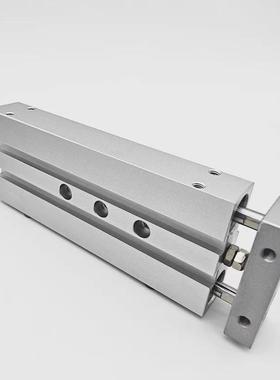 baocn双单气缸dpz10-16-20-32-30-50-100活塞杆挡板gf滑动轴承