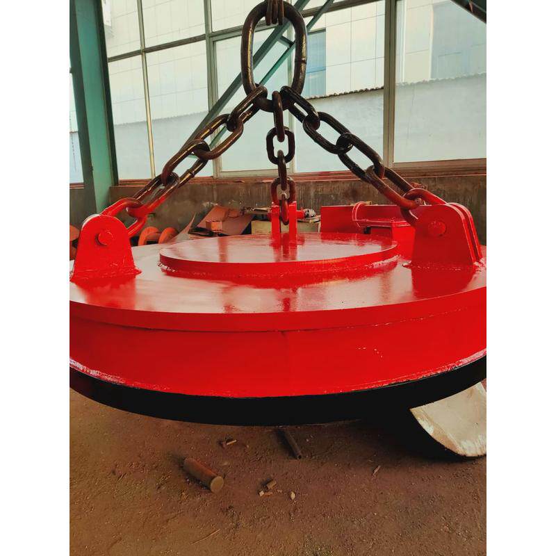 直供多规格电磁吸盘起重电磁铁废钢圆形吸铁盘挖机吸盘吊机吸盘