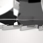 卓尔精密数控铣刀45外径0.3 3.0整体合金锯片锯片不易崩齿