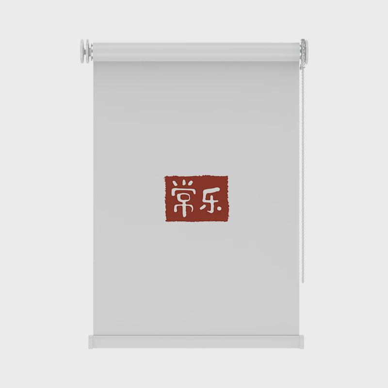 窗帘拉卷式窗户遮挡阳光厨房免打孔安装卫生间防晒卷帘升降手拉