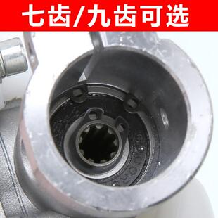 雷箭齿工作头割灌机工作头齿轮箱24mm26mm28mm7齿9割草机